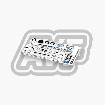 Senate Commando Decals