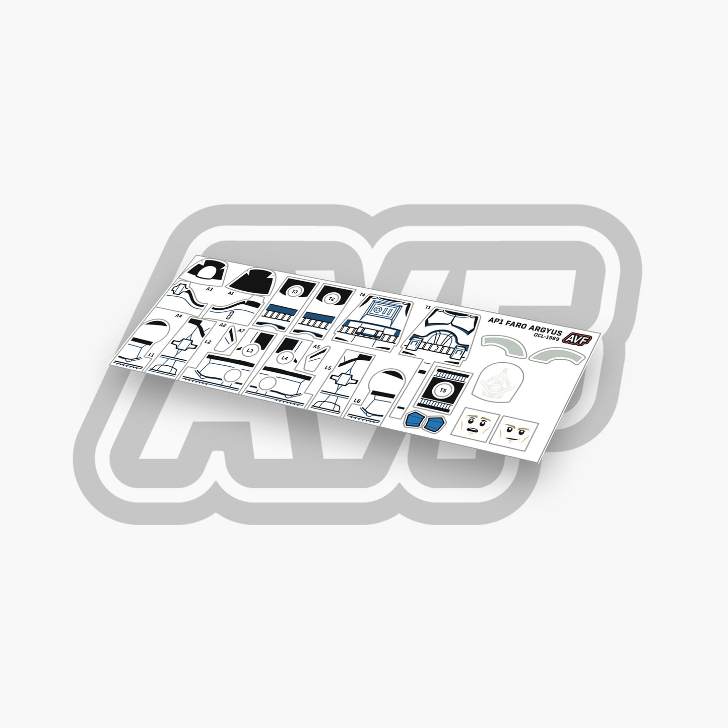 Faro Argyus Decals
