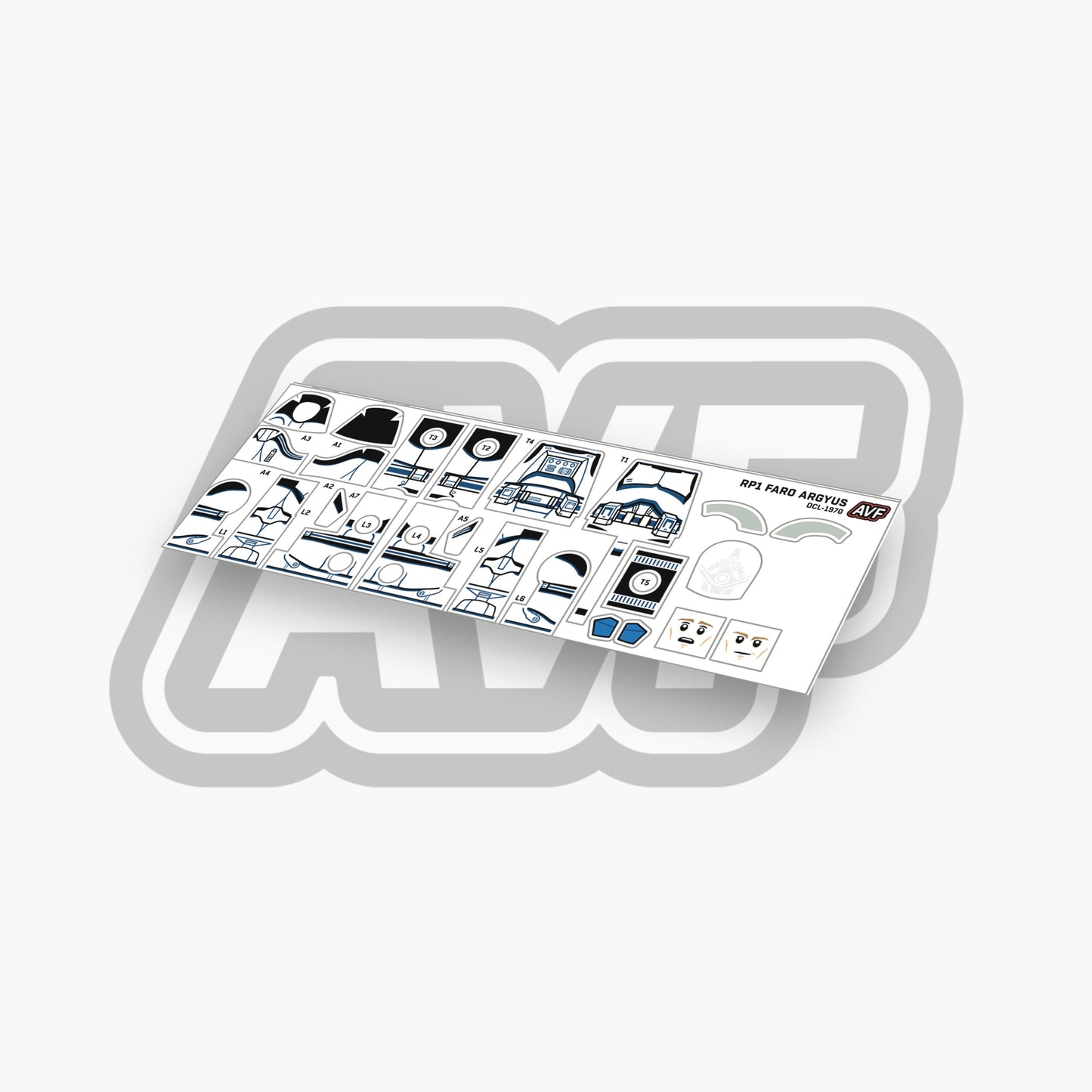 Faro Argyus Decals