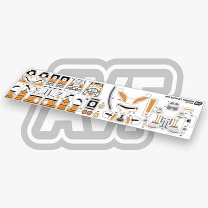 212th Airborne Jet Trooper Decals