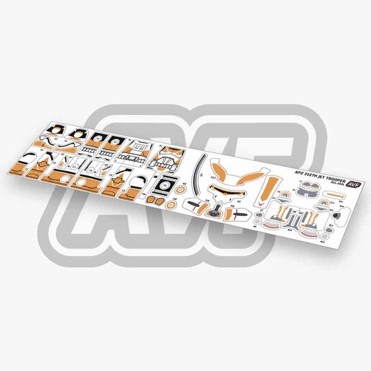 212th Airborne Jet Trooper Decals