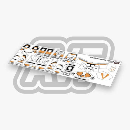 212th Ballistic Trooper Decals