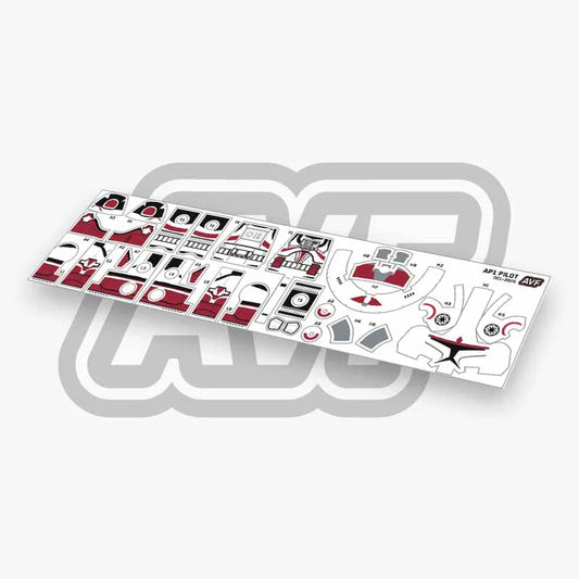 Coruscant Guard Pilot Decals