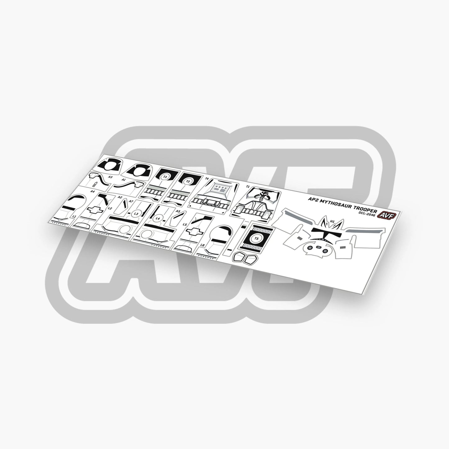 Mythosaur Trooper Decals