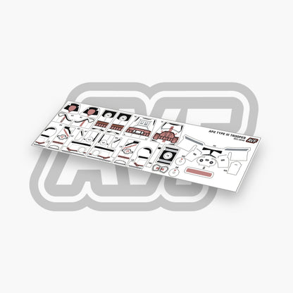 Type III Trooper Decals