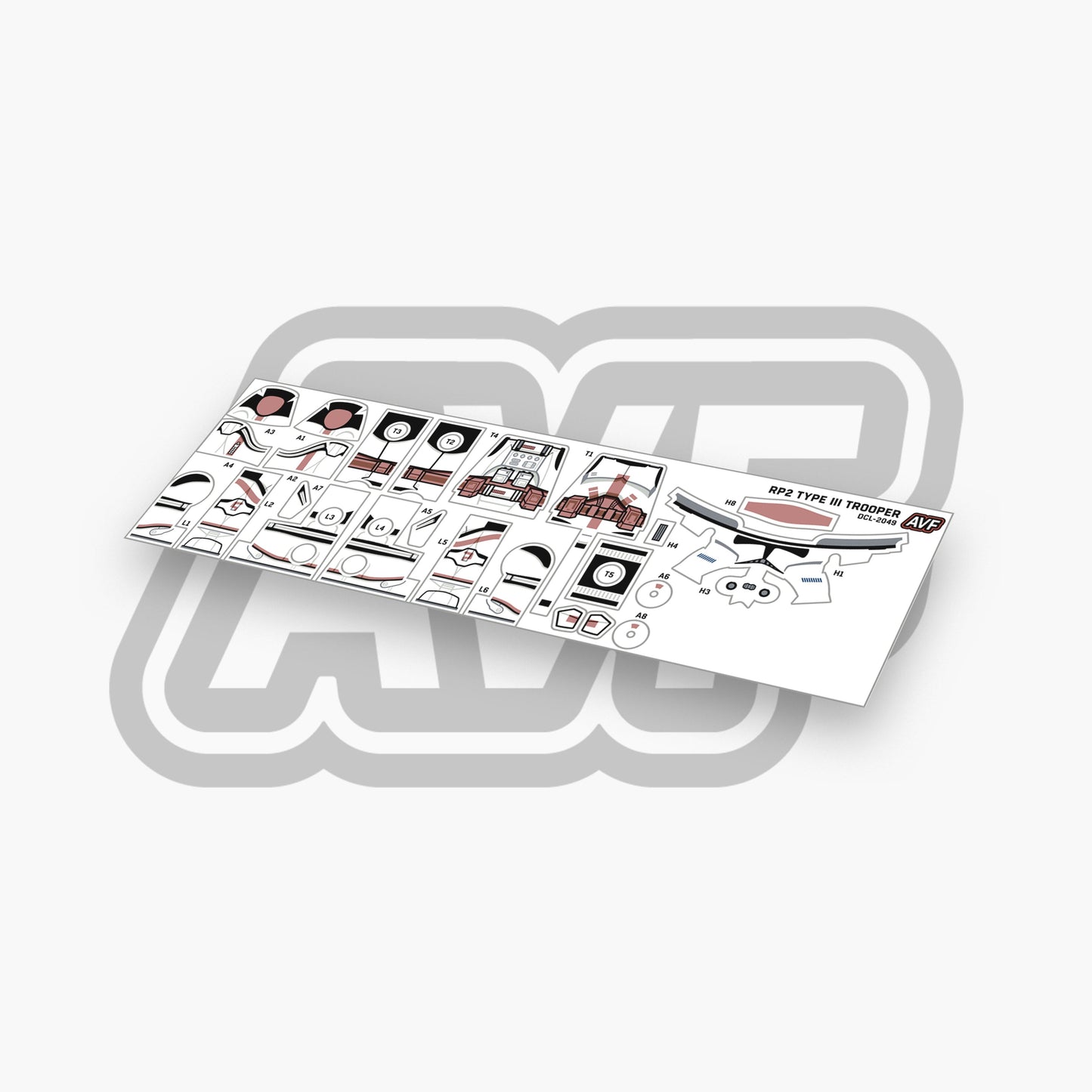 Type III Trooper Decals