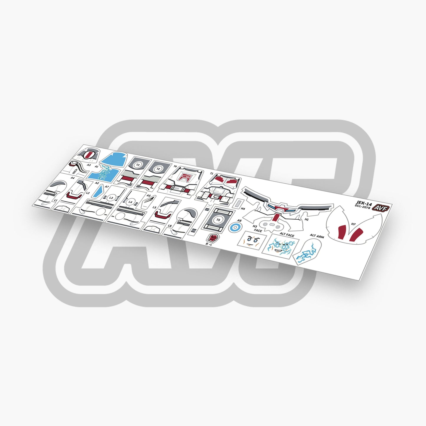 Jek-14 Decals