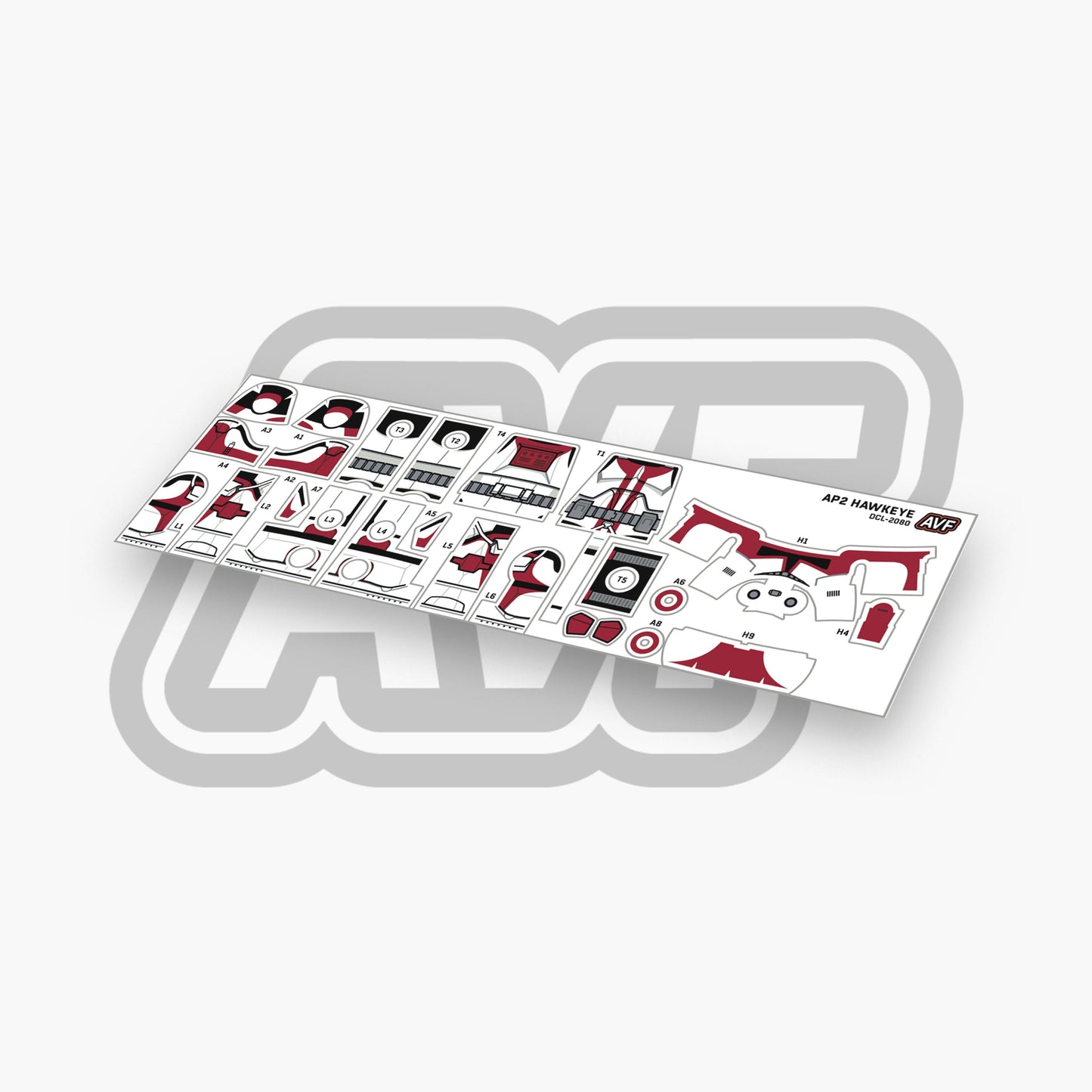 Hawkeye Decals