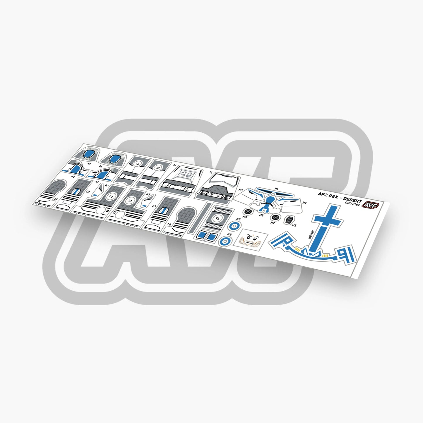 Captain Rex Decals
