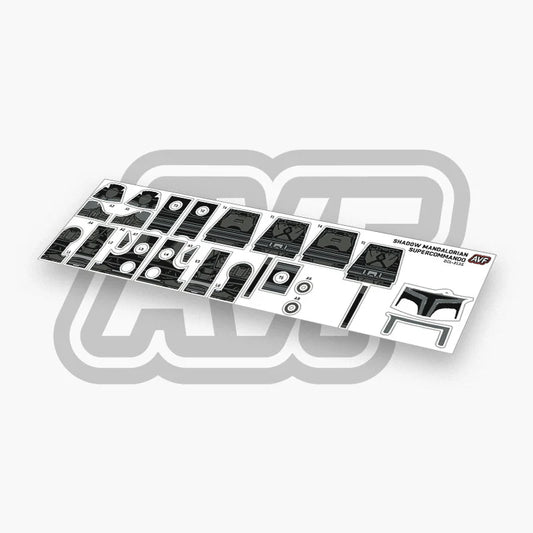 Shadow Mandalorian Supercommando Decals