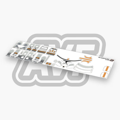 Commander Cody Decals