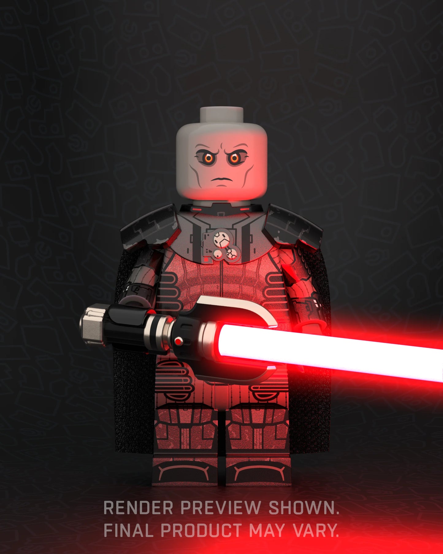 Darth Malgus - Pad Printed Figure Pre-Order