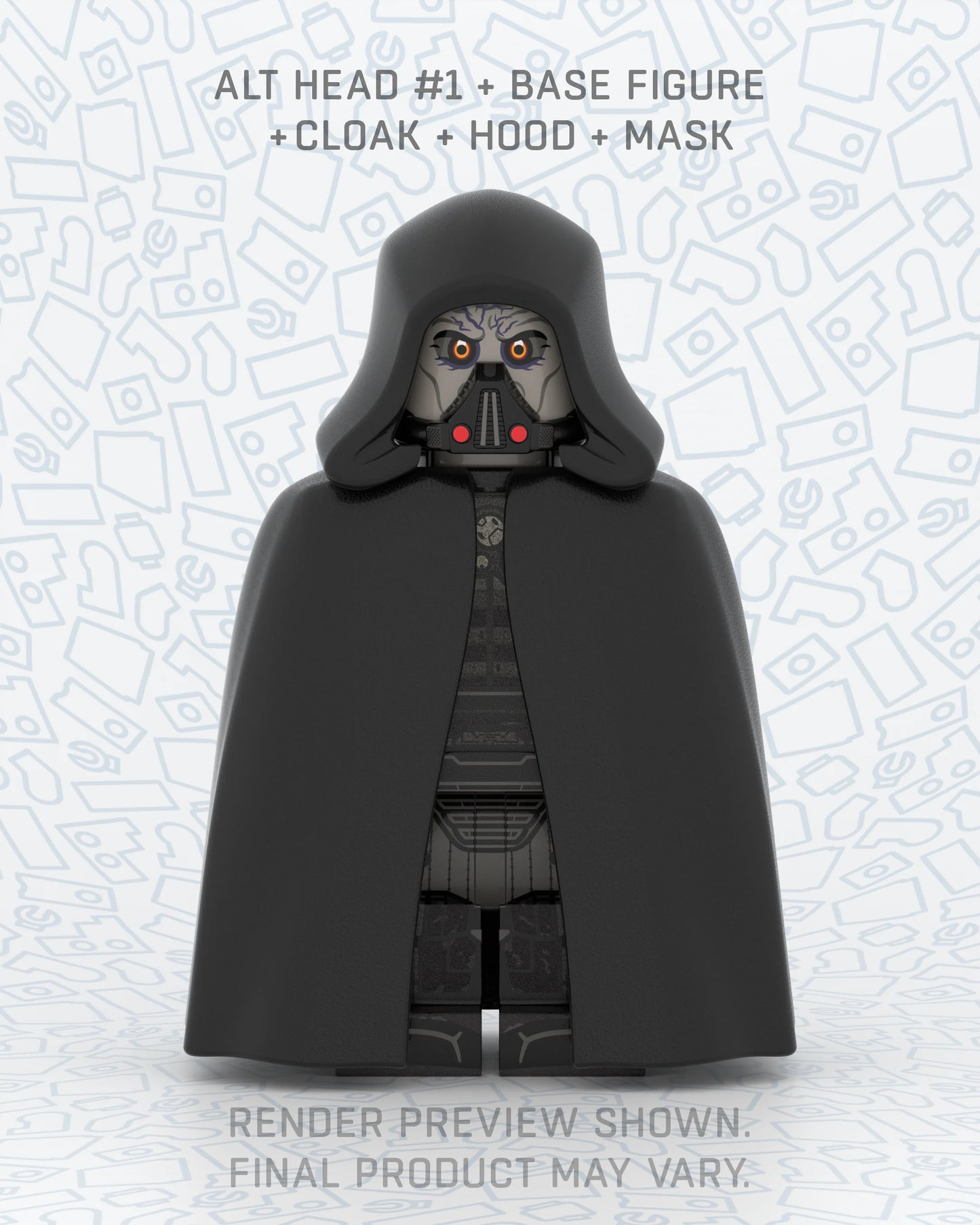 Darth Malgus - Pad Printed Figure Pre-Order
