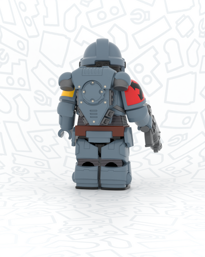 Star Canine Interstellar Warrior - Pad Printed Figure PRE-ORDER