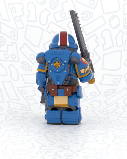 Captain Azure - Pad Printed Figure PRE-ORDER