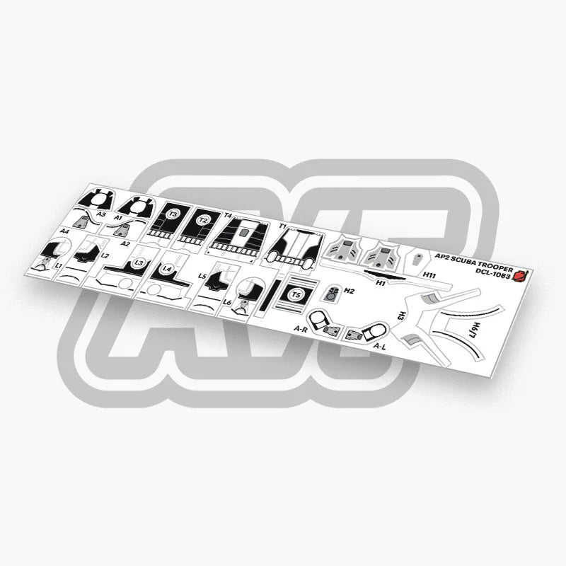 SCUBA Trooper Decals