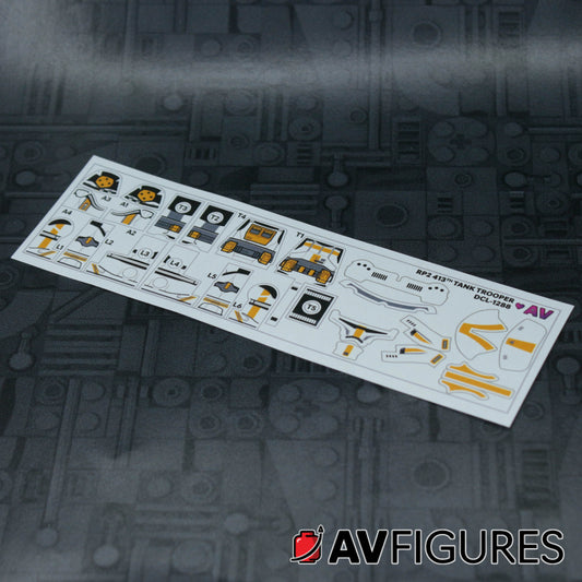 413th Tank Trooper Decals