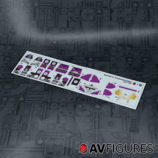 Byzantine Knight Decals